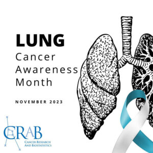 graphic for Lung Cancer Month