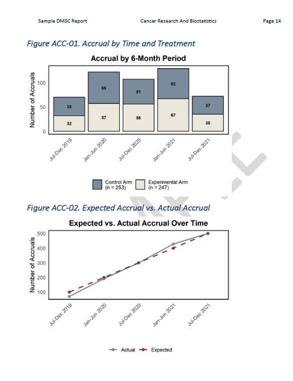 sample DMC report